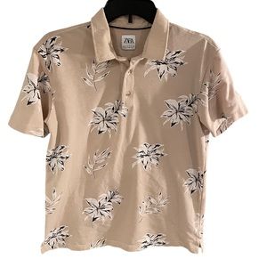 **LIKE NEW** ZARA M. Printed Shirt